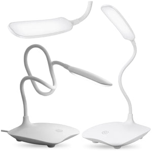Belaidė liečiama LED lemputė su USB įkrovimu