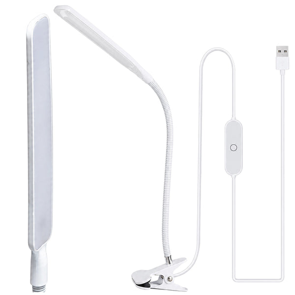 LED lempa skaitymui su spaustuku, USB
