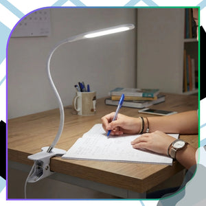 LED lempa skaitymui su spaustuku, USB