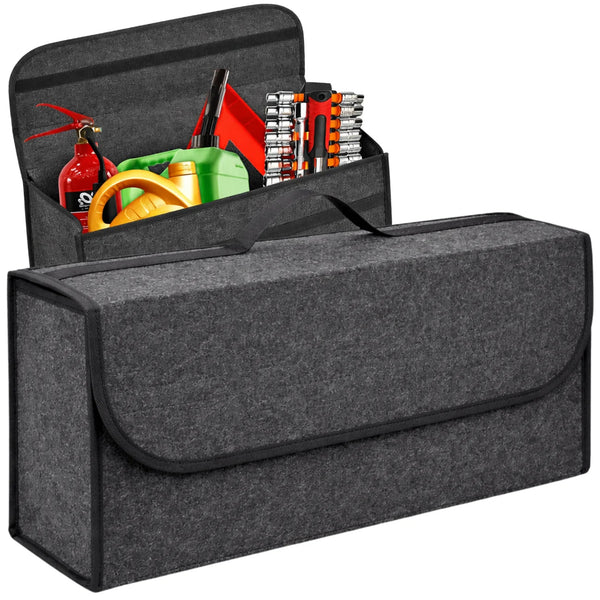 Bagažinės organizatorius, pilkas filcinis 50×24 cm N145