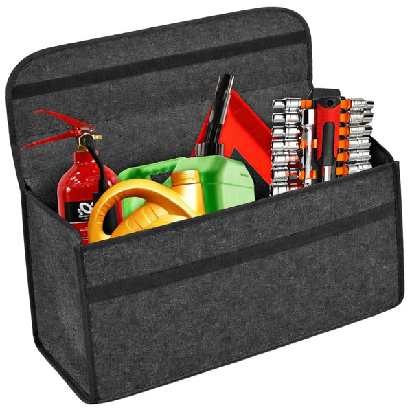 Bagažinės organizatorius, pilkas filcinis 50×24 cm N145