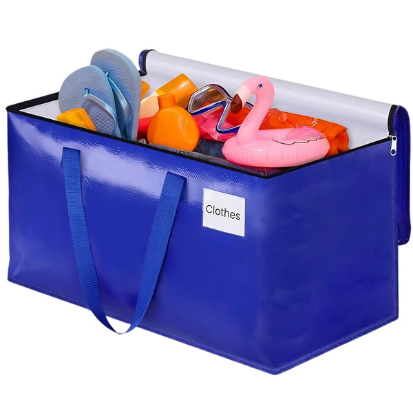 Didelis mėlynas 93 l plastikinis organizatorius N146