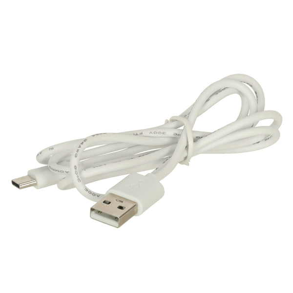 Belaidis USB stalo ventiliatorius su spaustuku, 3 greičiai, 11,5 cm, baltas N88