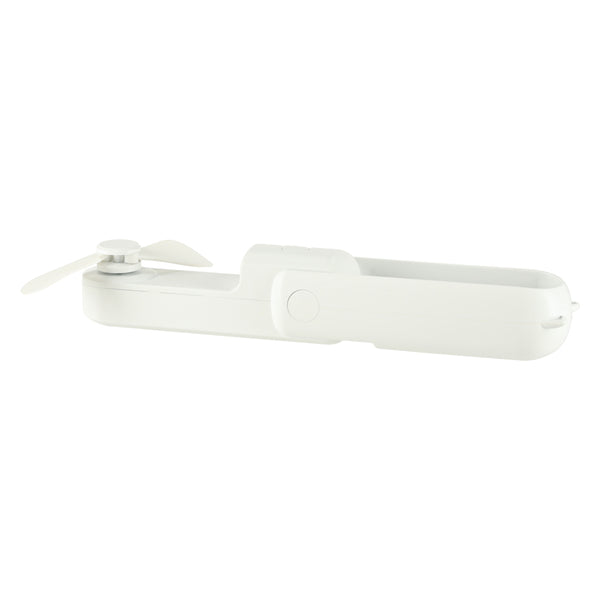 Sulankstomas nešiojamas mini USB ventiliatorius, baltas N111