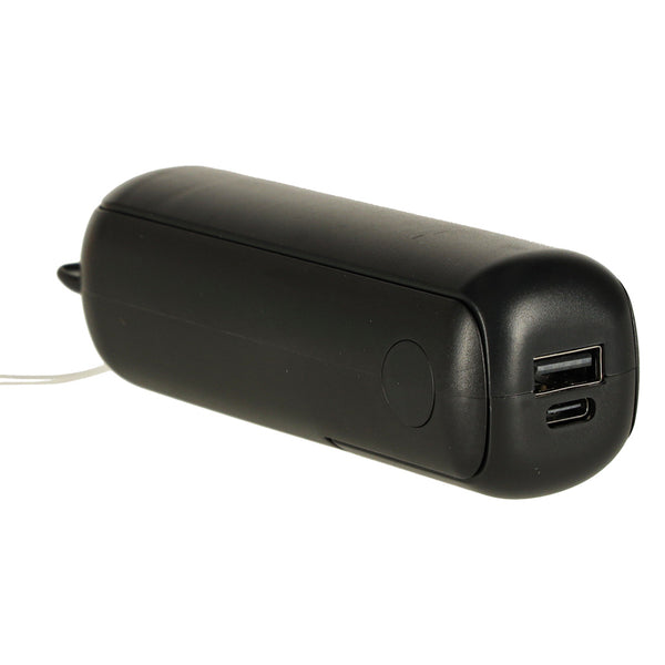 Sulankstomas nešiojamas mini USB ventiliatorius, juodas N119