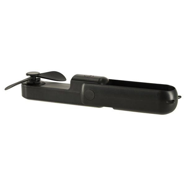Sulankstomas nešiojamas mini USB ventiliatorius, juodas N119