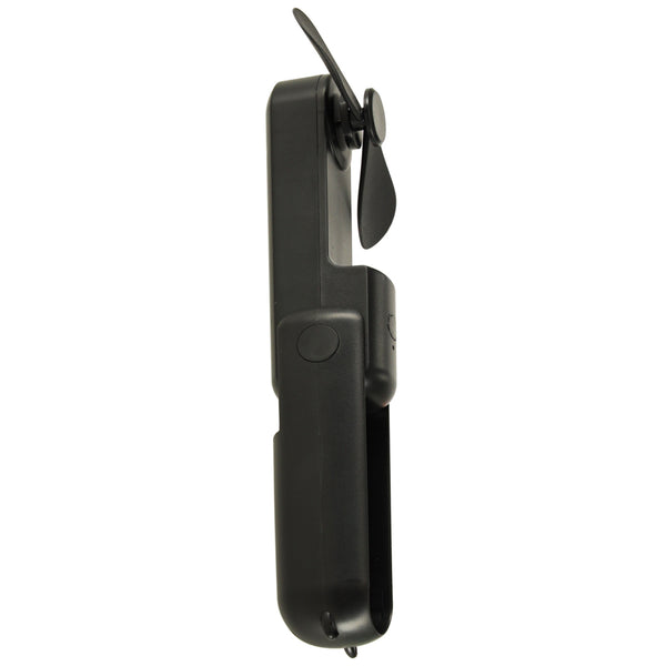 Sulankstomas nešiojamas mini USB ventiliatorius, juodas N119
