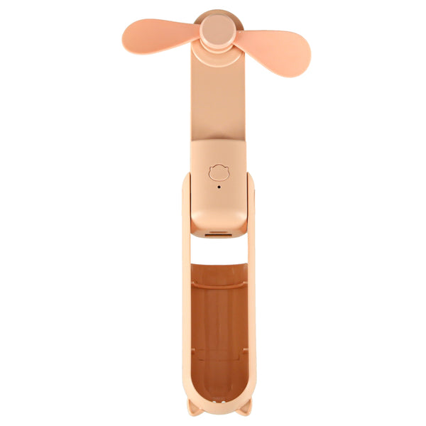 Nešiojamas sulankstomas mini USB ventiliatorius, rožinis N123