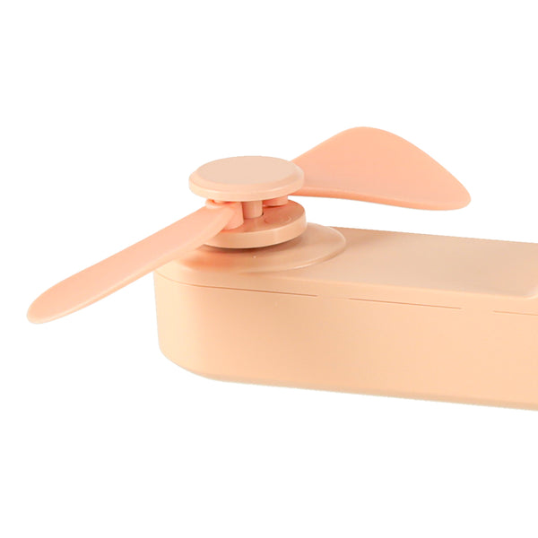 Nešiojamas sulankstomas mini USB ventiliatorius, rožinis N123