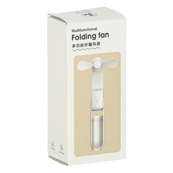 Nešiojamas sulankstomas mini USB ventiliatorius, rožinis N123