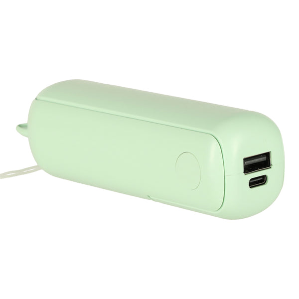 Nešiojamas sulankstomas mini USB ventiliatorius, žalias N124