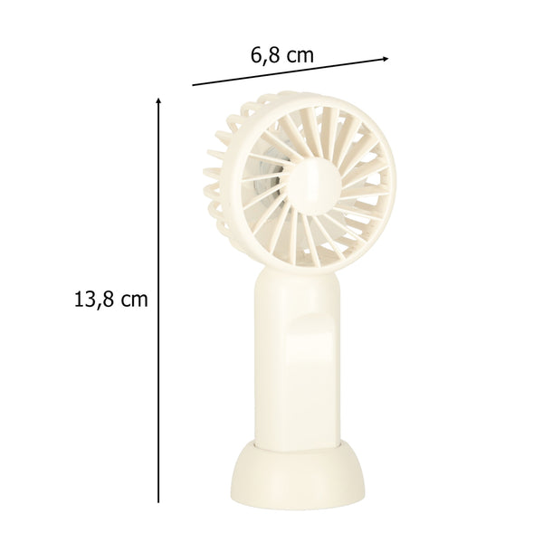 Biuro mini nešiojamas rankinis USB ventiliatorius 13,8 cm N125