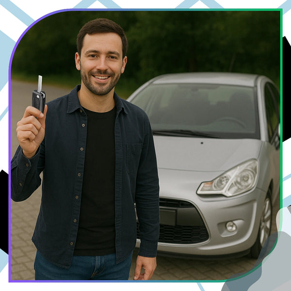 Automobilio raktelio korpusas Opel Astra H juodas A274
