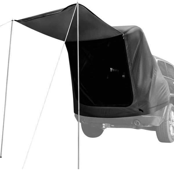 Automobilinė bagažinės palapinė, juoda, 2 asm. A250