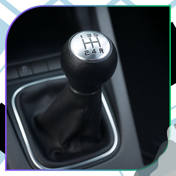 Pavarų perjungimo rankenėlė juoda 5 pavarų Suzuki A266