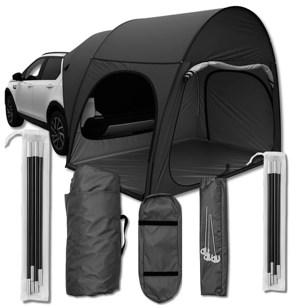 Automobilinė galinė palapinė juoda 300x150x210 cm A261