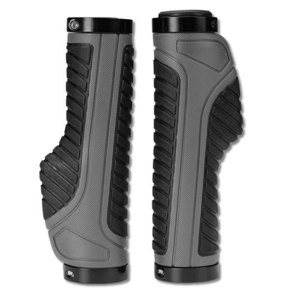 Ergonominės vairo rankenėlės pilkai juodos 22 mm D75