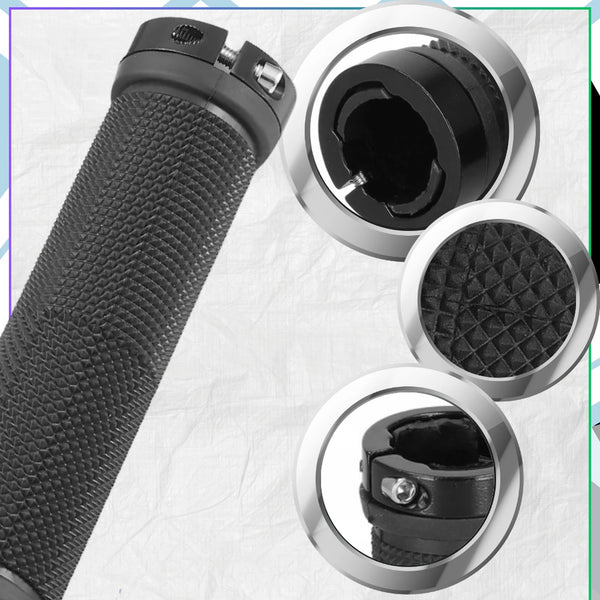 Dviračio vairo rankenėlės juodos 22 mm D73