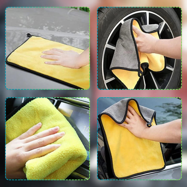 Mikropluošto rankšluosčiai automobiliui 30x30 cm (10 vnt.) A13