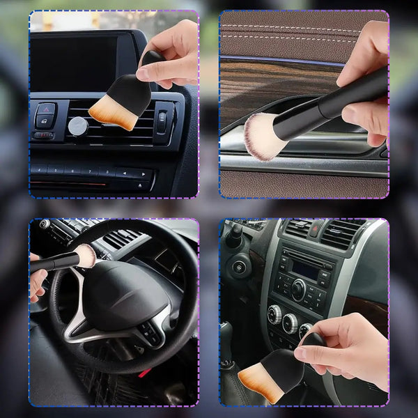 Automobilio valymo detaliniai šepetėliai 2 vnt. A29