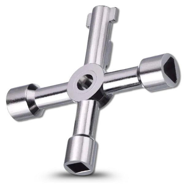 4in1 kryžminis raktas techninėms spintoms 4Way A255