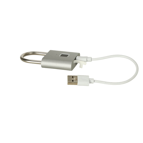 Vandeniui atspari išmanioji piršto atspaudo spyna su USB įkrovimu M17