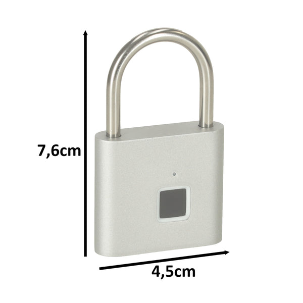 Vandeniui atspari išmanioji piršto atspaudo spyna su USB įkrovimu M17