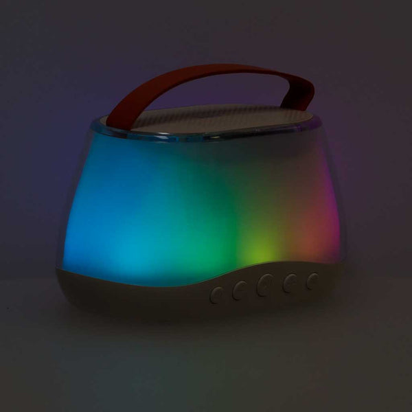 Karaokės rinkinys: „Bluetooth“ garsiakalbis su RGB LED, 2 mikrofonai, USB M23